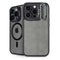 Speckle Grey Concrete iPhone 15 Pro Kickstand Case